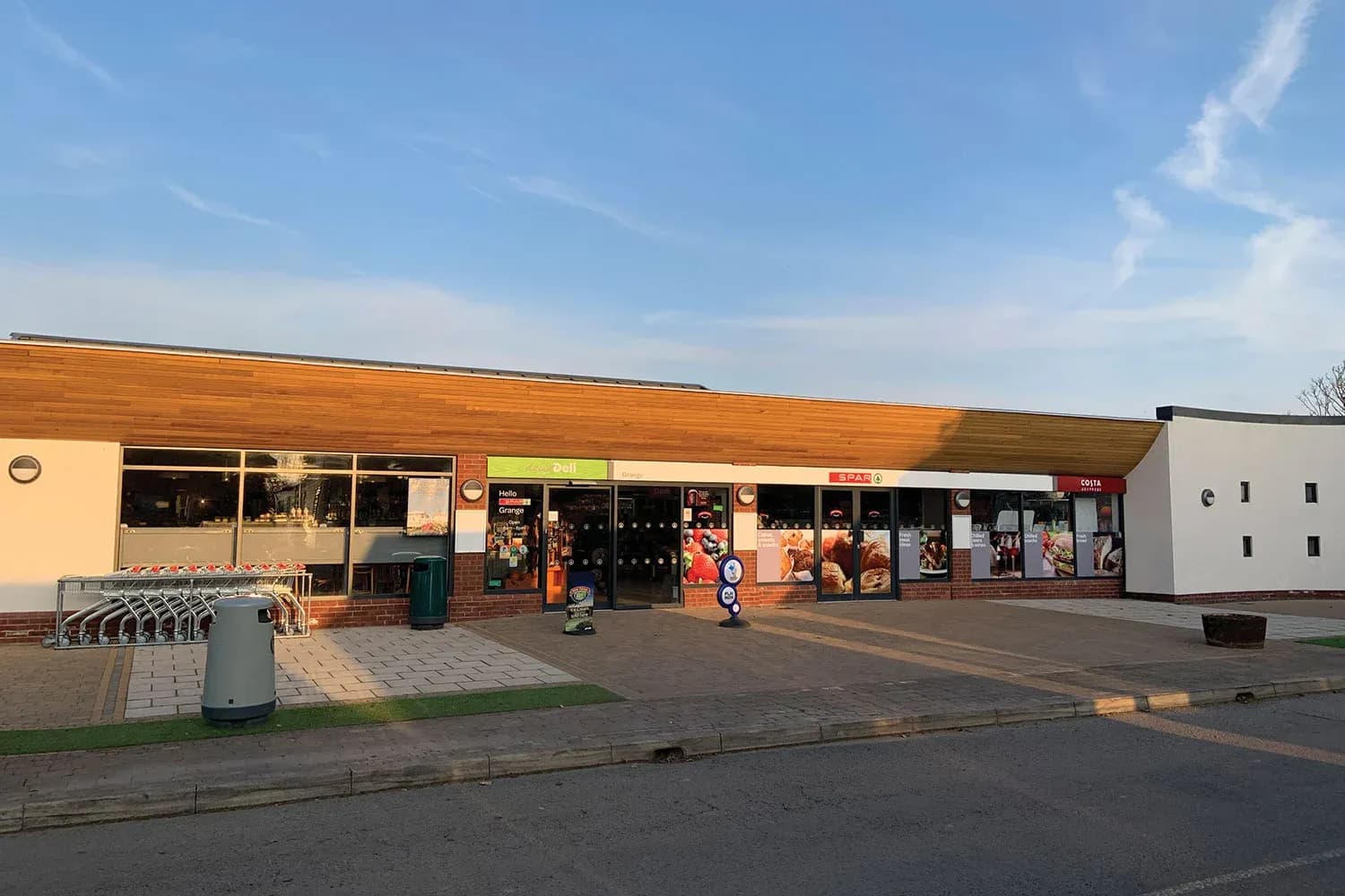 spar shop grange leisure park