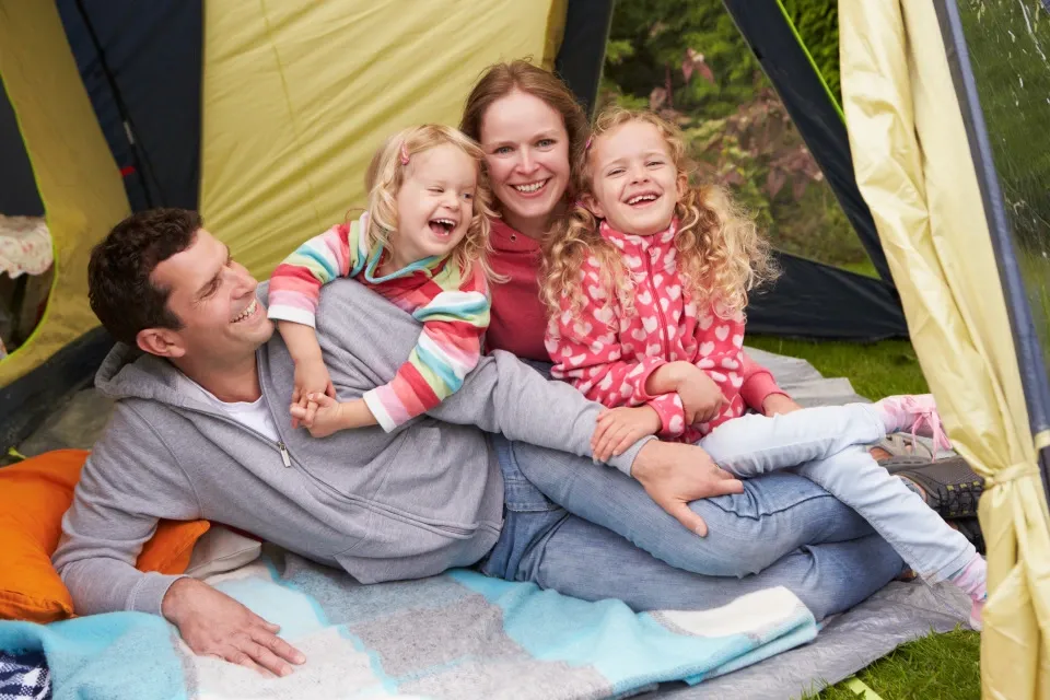 family camping