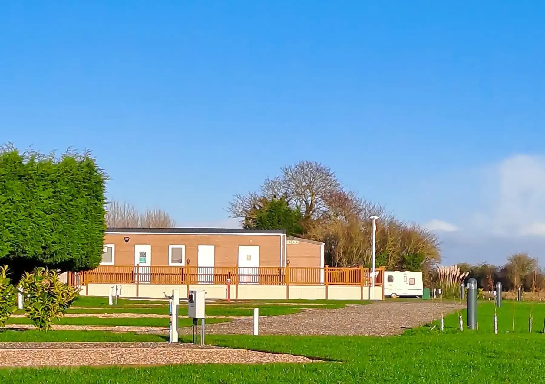 poplar farm shower toilet facilties